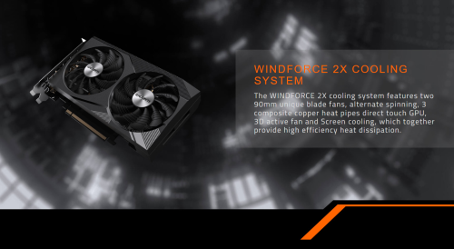 【電競顯示卡】GIGABYTE GeForce RTX 3060 WINDFORCE OC 12G